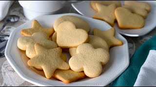 Galletas de MANTEQUILLA 🌟 Muy Fáciles [upl. by Oruasi]