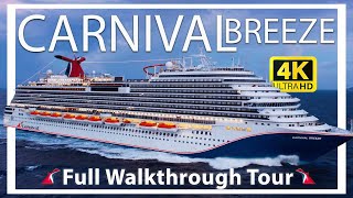 Carnival Breeze  Cruise Ship Tour amp Review  Carnival Cruise Lines [upl. by Ayotna]