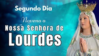 2º Dia da novena a Nossa Senhora de Lourdes  A Aparição do Anjo Lc 1 2638 [upl. by Woodsum269]