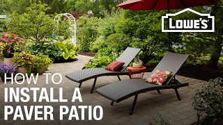 How To Design and Install A Paver Patio [upl. by Ahsaetal]