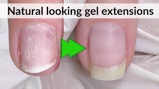 Natural Looking Gel Nail Extensions  Bio Sculpture Gel Review [upl. by Reeba]