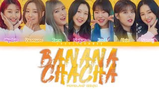 MOMOLAND 모모랜드 – BANANA CHACHA 바나나차차 Lyrics Color Coded HanRomEng [upl. by Laekim501]