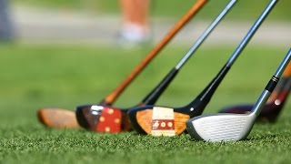 PGA TOUR players hit vintage clubs at Northern Trust Open [upl. by Neivad156]