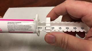 How to Use the ProPectalin Dial A Dose Syringe [upl. by Eaned]