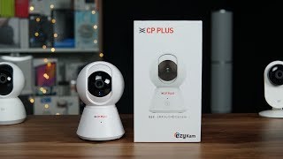 CP Plus Ezykam 360 degree Wi Fi Security Camera Overview Setup Features [upl. by Sena335]