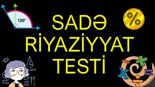 Sadə Riyaziyyat Testi  Riyazi biliklərini sına [upl. by Elatsyrc]