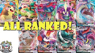 Ranking ALL The Pokemon VMAX Cards [upl. by Worra]