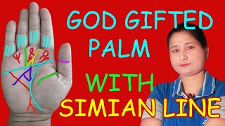 GOD GIFTED PALM WITH SIMIAN LINE [upl. by Estus]