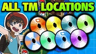 How amp Where to Get ALL TMs in Pokémon Ultra Sun and Moon – All TM Locations in Ultra Sun and Moon [upl. by Hoi]