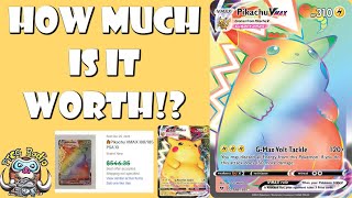 How Much Is Pikachu VMAX Actually Worth Super Expensive Pokémon Cards [upl. by Anura]