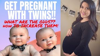 HOW TO GET PREGNANT WITH TWINS amp CHANCES OF HAVING TWINS NATURALLY [upl. by Merow357]