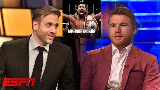 Canelo Alvarez gets DETHRONED by  Max Kellerman Tells Canelo Saul Avoided Andrade for UNDISPUTED [upl. by Yobybab416]