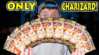 I PULLED SECRET RARE GOLD Opening Only Charizard VMAX Packs Of Darkness Ablaze Pokemon Cards [upl. by Mallissa]