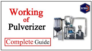 How Pulverizer Works  HiTech Plastic Engineering [upl. by Nathanael]