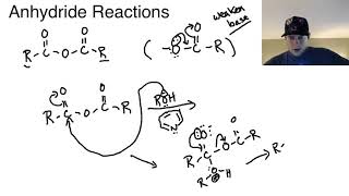 Carboxylic Acid Derivatives  Anhydride Reactions [upl. by Ahsyas]