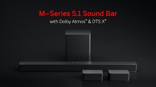 Experience the Impact  VIZIO MSeries 51 Sound Bar with Dolby Atmos® and DTSX® [upl. by Nnairol]