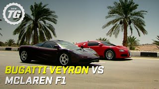 Bugatti Veyron vs McLaren F1  Top Gear [upl. by Rashidi324]