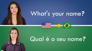 Portuguese Conversation for Beginners  BR Portuguese [upl. by Gelhar61]