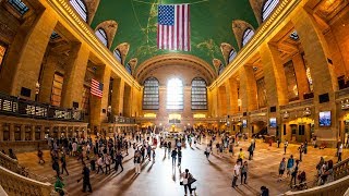 Walking Tour of Grand Central Terminal — New York City 【4K】🇺🇸 [upl. by Llyrpa]