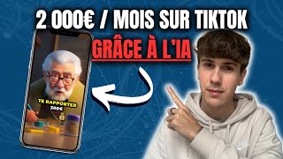 Gagner de largent sur TikTok avec lIA  Tuto Complet [upl. by Aisercal769]