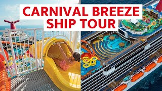 Complete Carnival Breeze Ship Tour  Discover The Carnival Cruise Line  CruiseRadioNet [upl. by Durrace369]