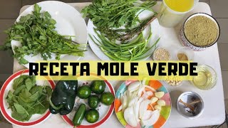 Cómo preparar mole verde [upl. by Gollin159]