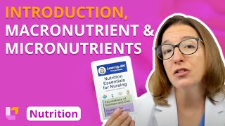 Introduction Overview of Nutrients  Nutrition Essentials  LevelUpRN [upl. by Demetri]