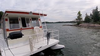 Houseboating at Voyageurs National Park on Rainy Lake [upl. by Haras909]