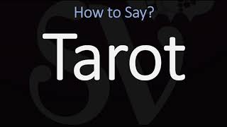 How to Pronounce Tarot CORRECTLY [upl. by Donavon]