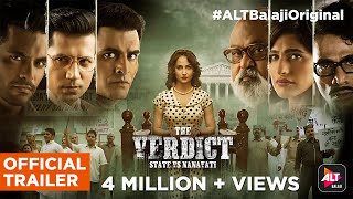 The Verdict  State Vs Nanavati  Offical Trailer  ManavKaul  ElliAvrRam  AngadBedi  SumeetVyas [upl. by Earesed]