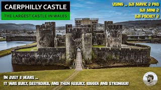 Caerphilly Castle  The Largest in Wales 2nd in Britain [upl. by Hoopes641]