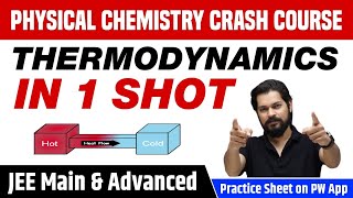 THERMODYNAMICS in One Shot  All Concepts Tricks amp PYQs  Class 11  JEE Main amp Advanced [upl. by Kcuhc635]