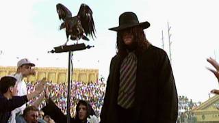 The Undertaker makes an ominous entrance at WrestleMania IX [upl. by Linzer136]