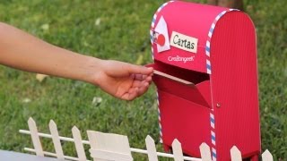 Haz tu propio buzon para cartas  DIY Mailbox [upl. by Garland]