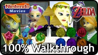 The Legend of Zelda Ocarina of Time 100 Walkthrough Full Game [upl. by Rezal]