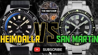 San Martin VS Heimdallr  62 MAS Homage Comparison  The Watcher [upl. by Puttergill]