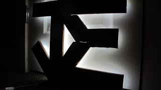 How to Make a Backlit Wall Sign [upl. by Faber439]