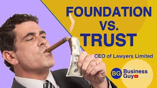 Foundation Vs Trust  Whats Better [upl. by Ilrahs]