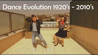 Dance Evolution 1920s  2010s [upl. by Antonietta]