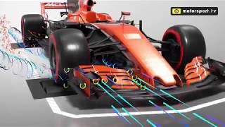 Formula 1 airflow explained  3D ANIMATION [upl. by Toni]