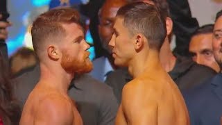 FULL Canelo Alvarez vs Gennady Golovkin WeighIn  ESPN [upl. by Dranel131]