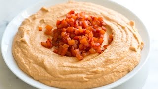 Easy Homemade Hummus Recipe [upl. by Eldreeda]