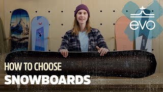 How to Choose a Snowboard amp Snowboard Size [upl. by Ahmar]