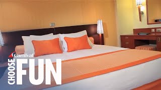 Carnival Breeze Tour the Ocean Suite Stateroom  All About Carnival Breeze  Carnival Cruise Line [upl. by Ytima]