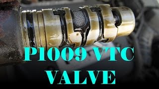 P1009 Honda VTC Valve Cleaning [upl. by Antin]