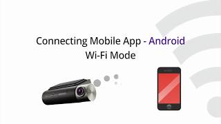 Thinkware F800F800PRO Connecting the Mobile App – WiFi Android [upl. by Moira]