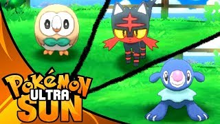 WHICH STARTER TO PICK Pokemon Ultra Sun Lets Play Walkthrough Episode 1 [upl. by Lukash]