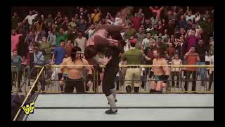 Wrestlemania 9 giant gonzalez vs the undertaker [upl. by Sisak]