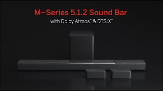 Take surround sound to epic heights  VIZIO MSeries 512 Sound Bar [upl. by Tocs]