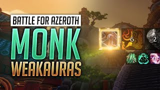 Monk WeakAuras BFA Patch  Guide  Brewmaster Mistweaver and Windwalker [upl. by Drake495]